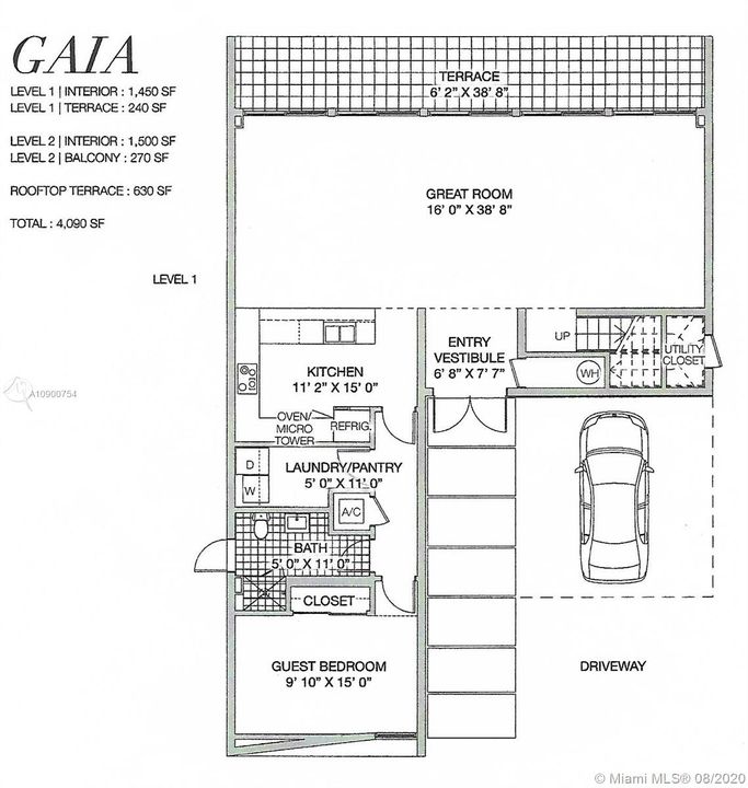 Floor Plan Level 1