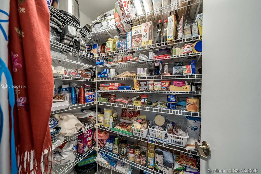 Large Walk-In Pantry
