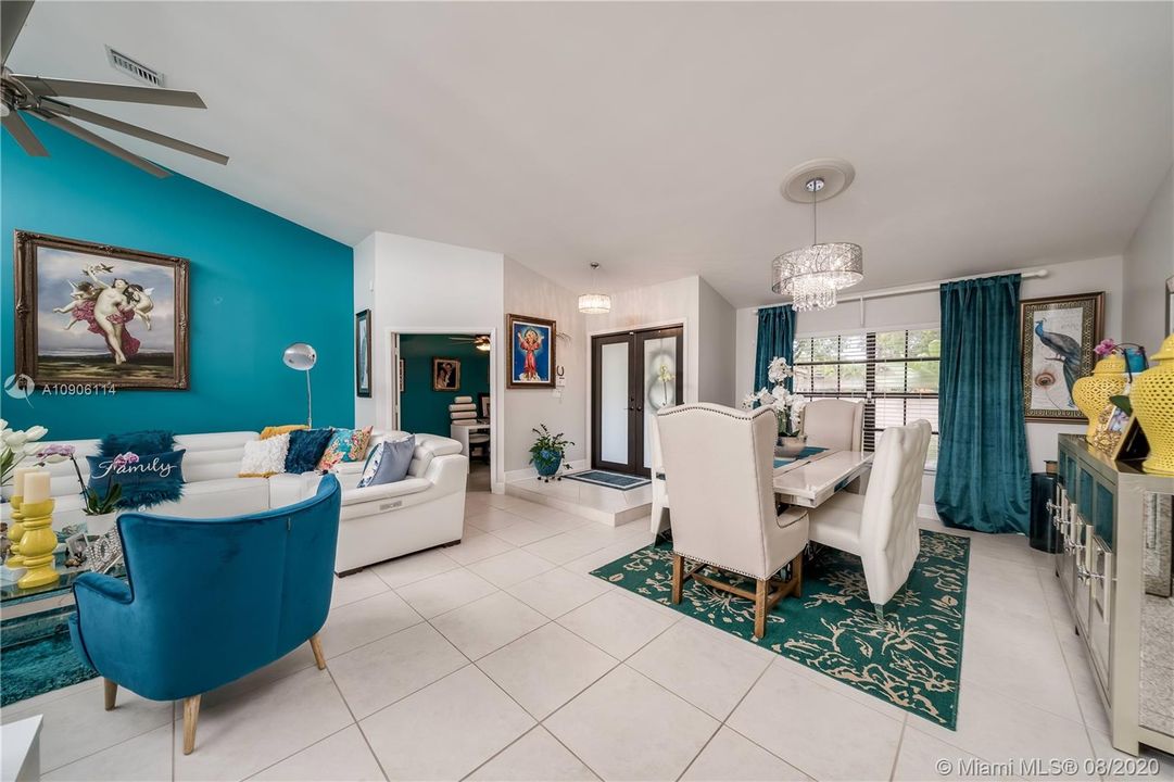 Open Floor Plan - Custom lighting throughout