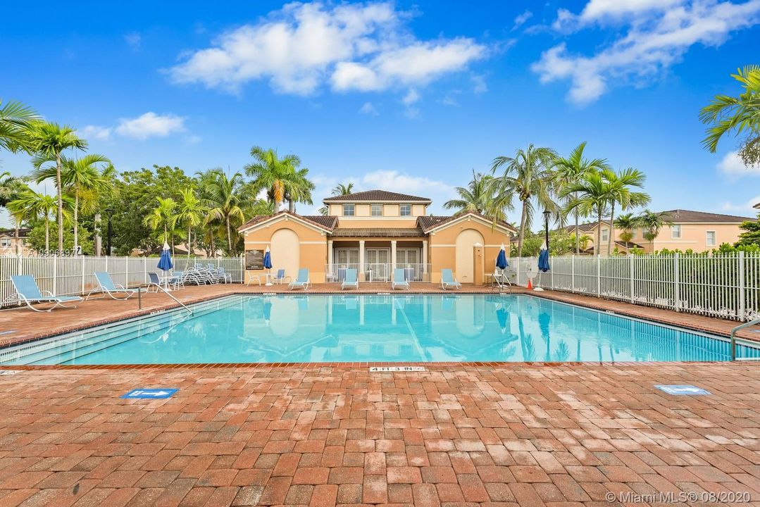 One of the THREE Community Pools & Club House