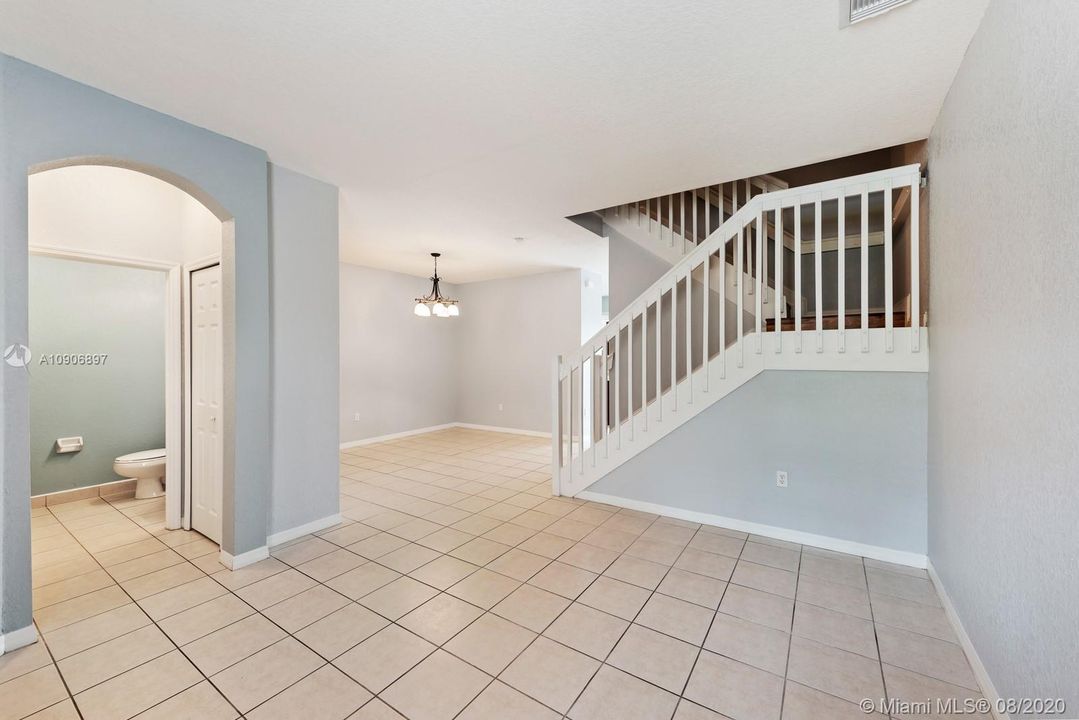 Spacious Living Room and Formal Dining Room