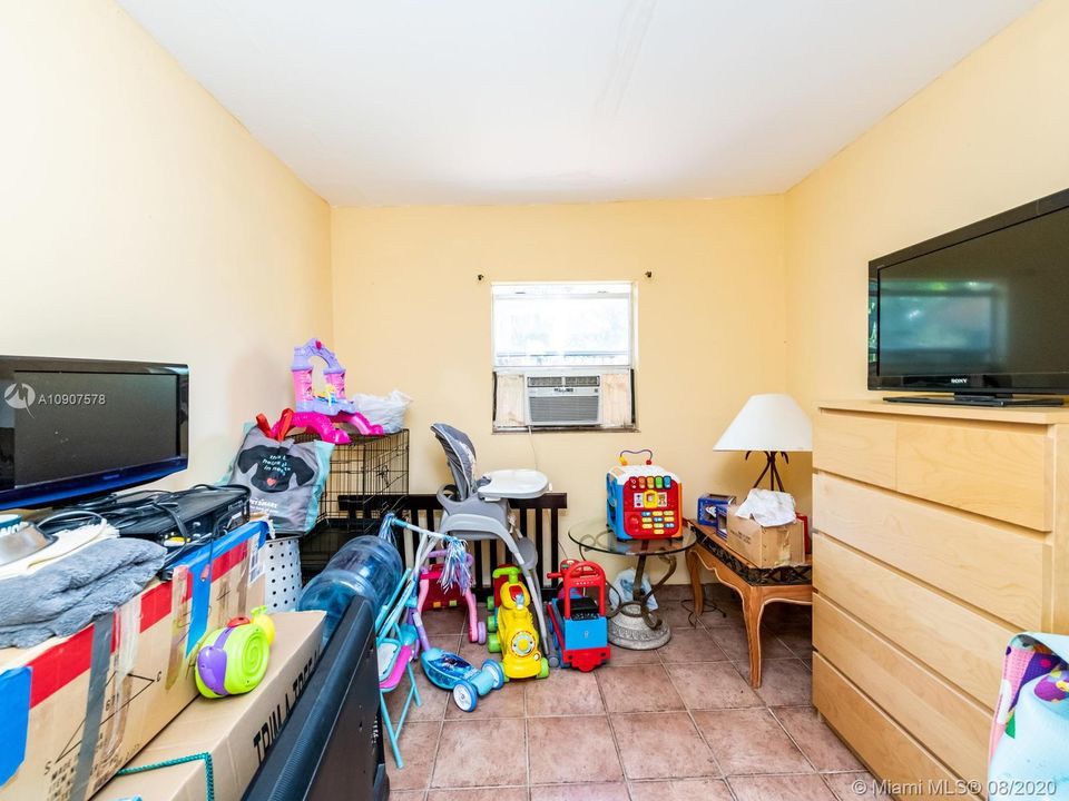 Storage Room located off of the 3rd Bedroom.