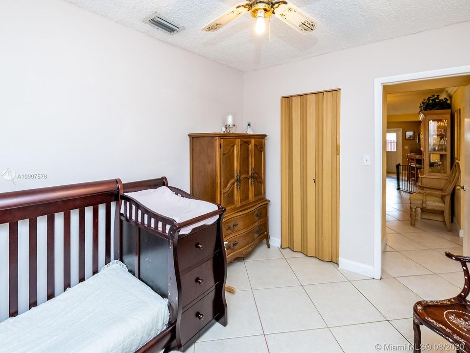 2nd Bedroom located off of the Formal Dining Room!