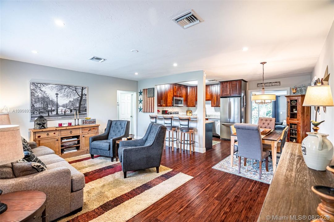 Romantic living area