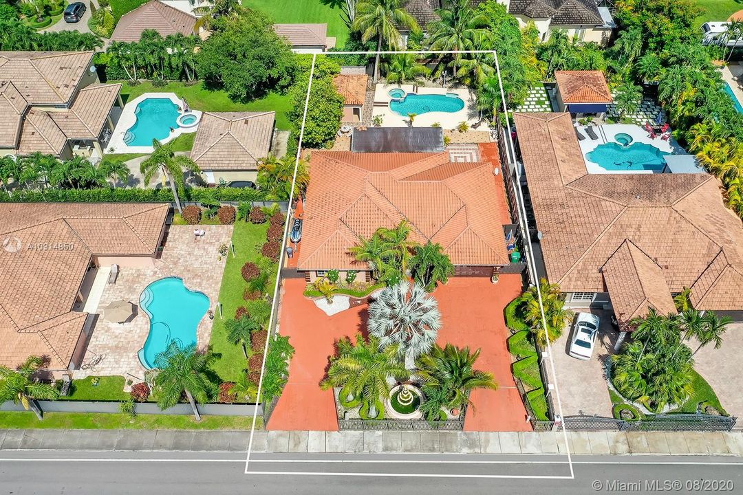 Aerial Property Front
