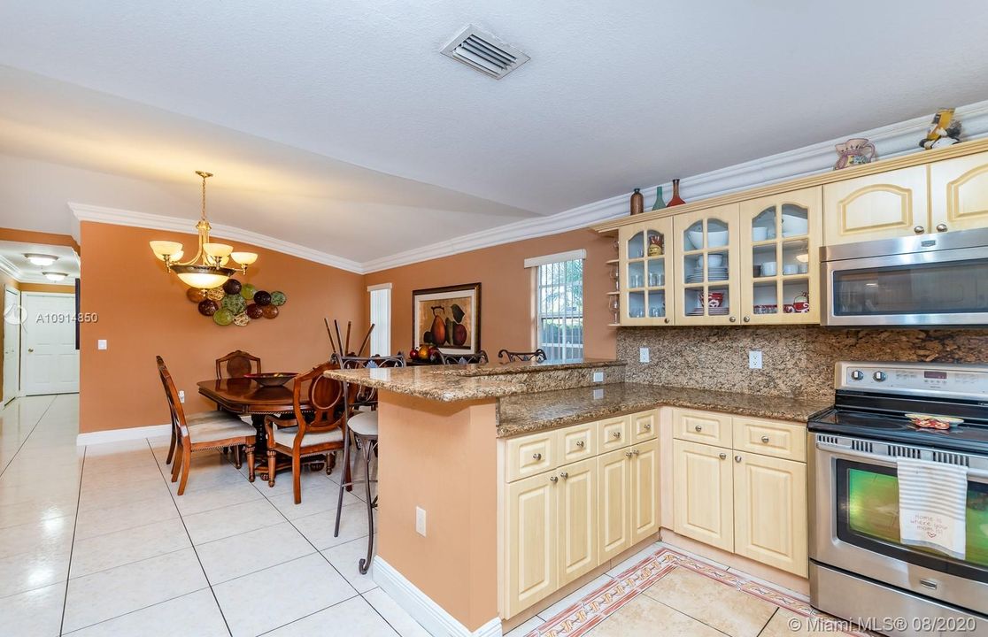 Kitchen and Dining Area
