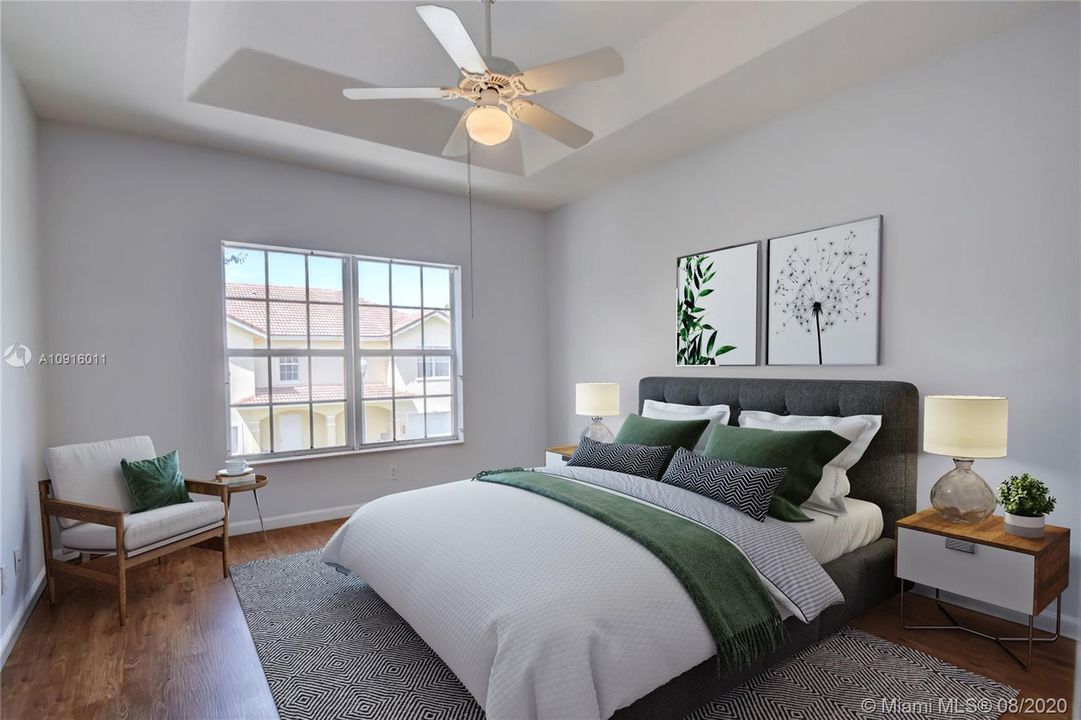 Virtual Staging - Master Bedroom