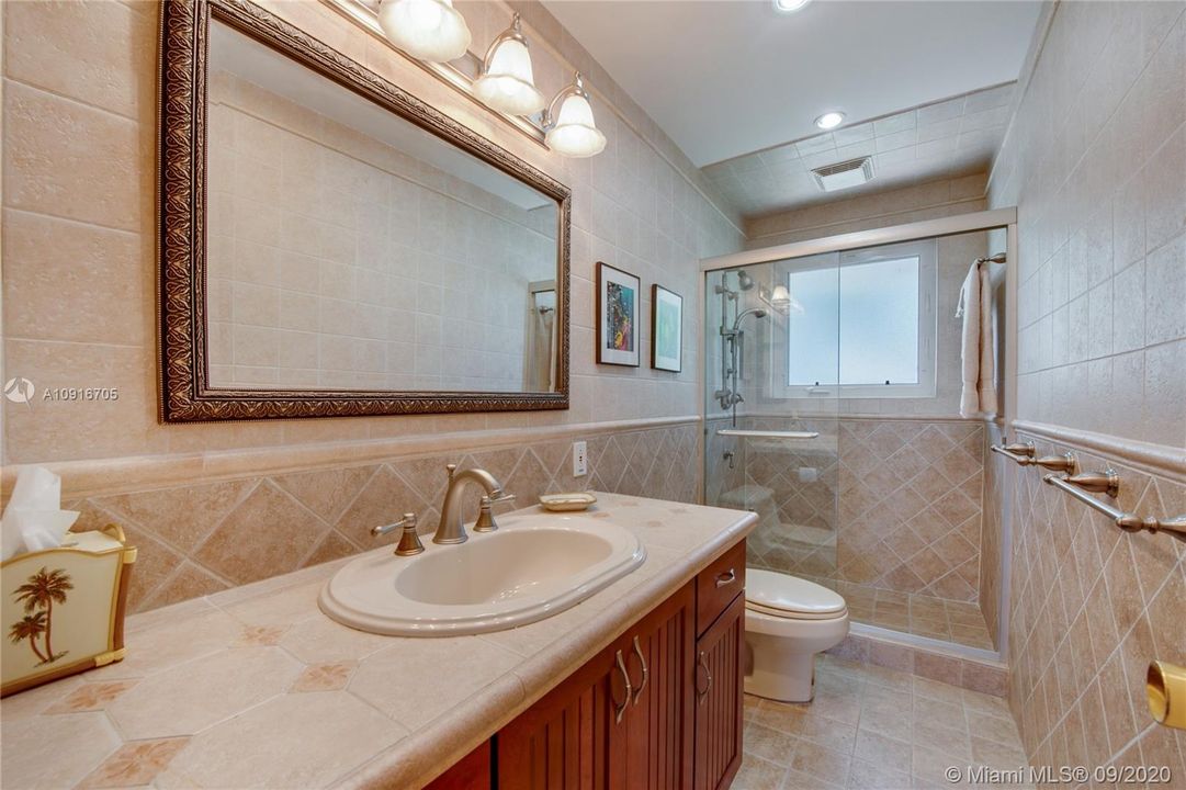 Upstairs Hall Bath (one of two hall baths upstairs)