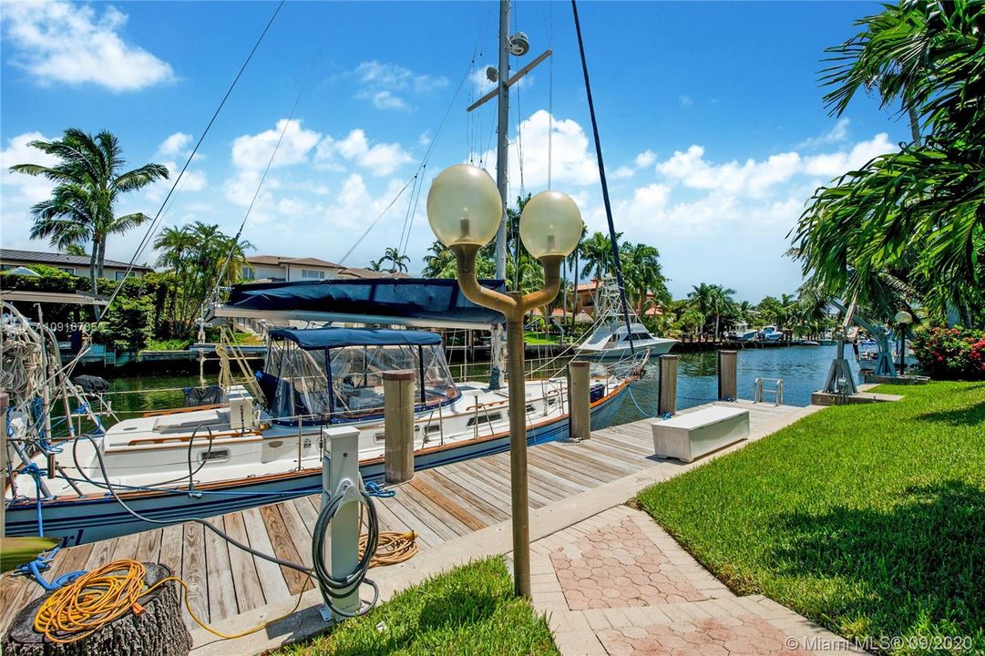 100 Feet on Water with Dock and Lifts