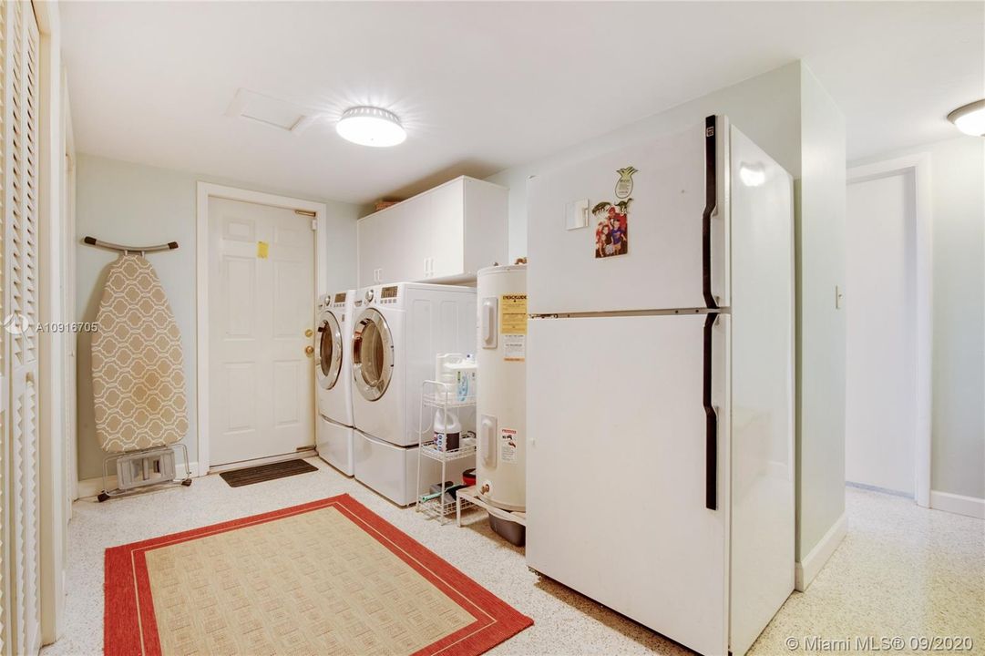 Large Laundry Room Adjacent to the Oversized 2-car Garage.