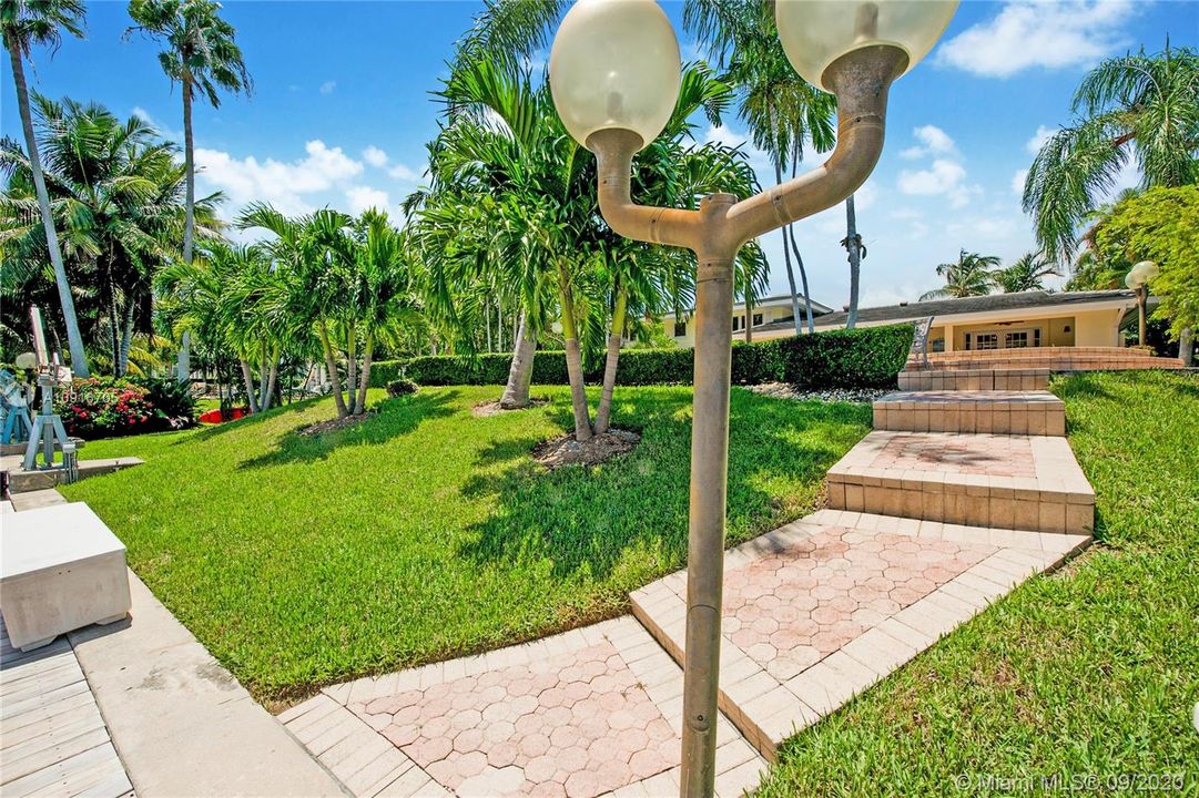 Elevated Pool and Patio Area