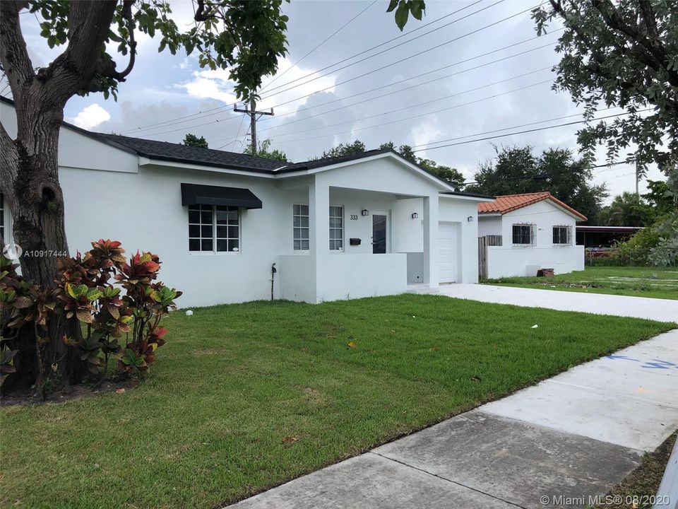 Exterior of property