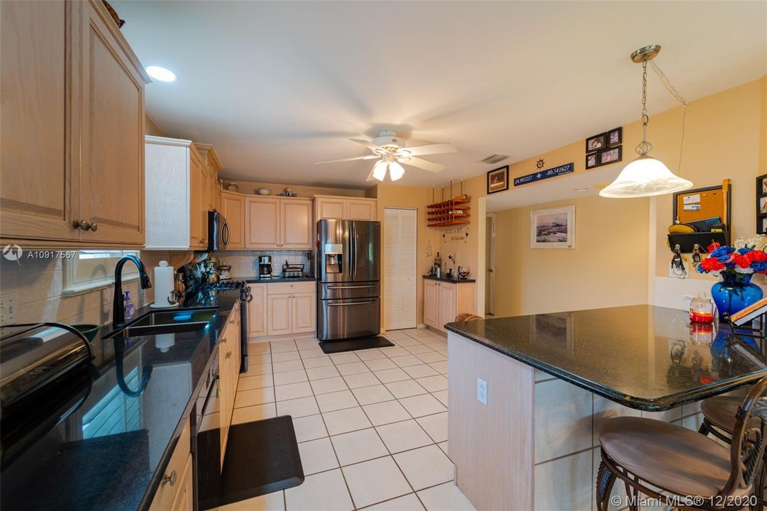 A DIFFERENT PERSPECTIVE: KITCHEN, SNACK COUNTER