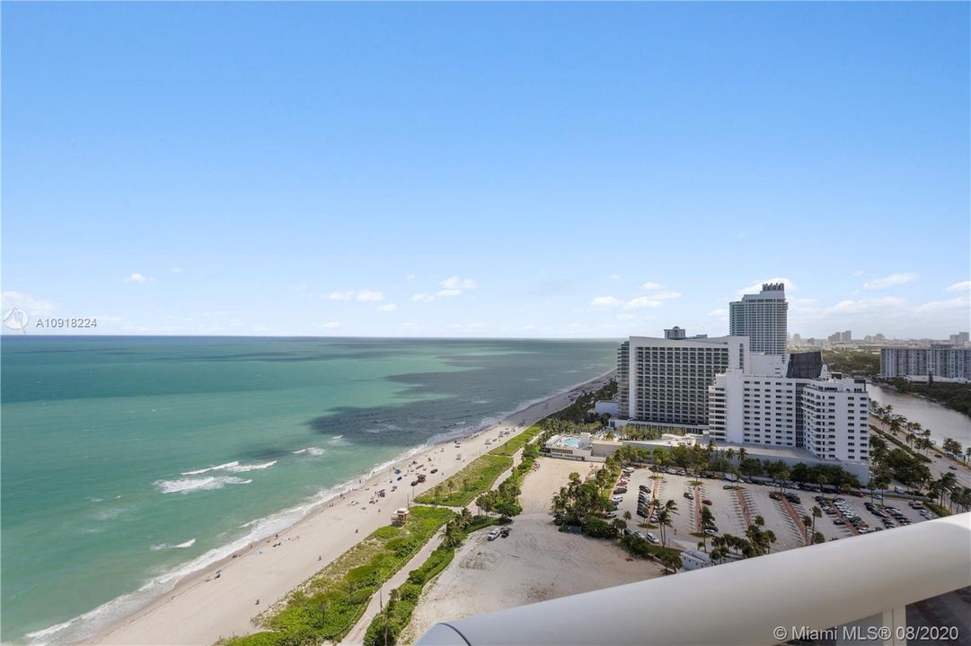 Ocean  Views from Balcony