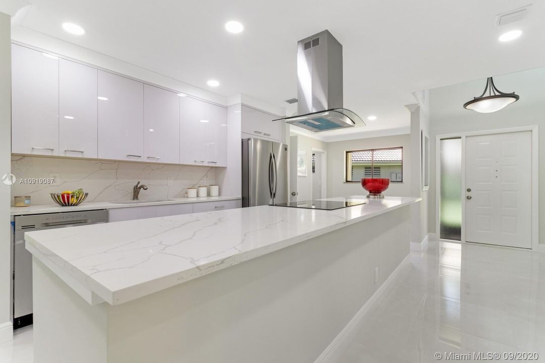 Open concept Kitchen