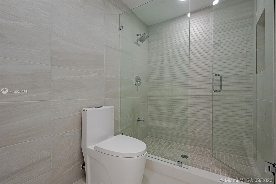 Custom master bathroom