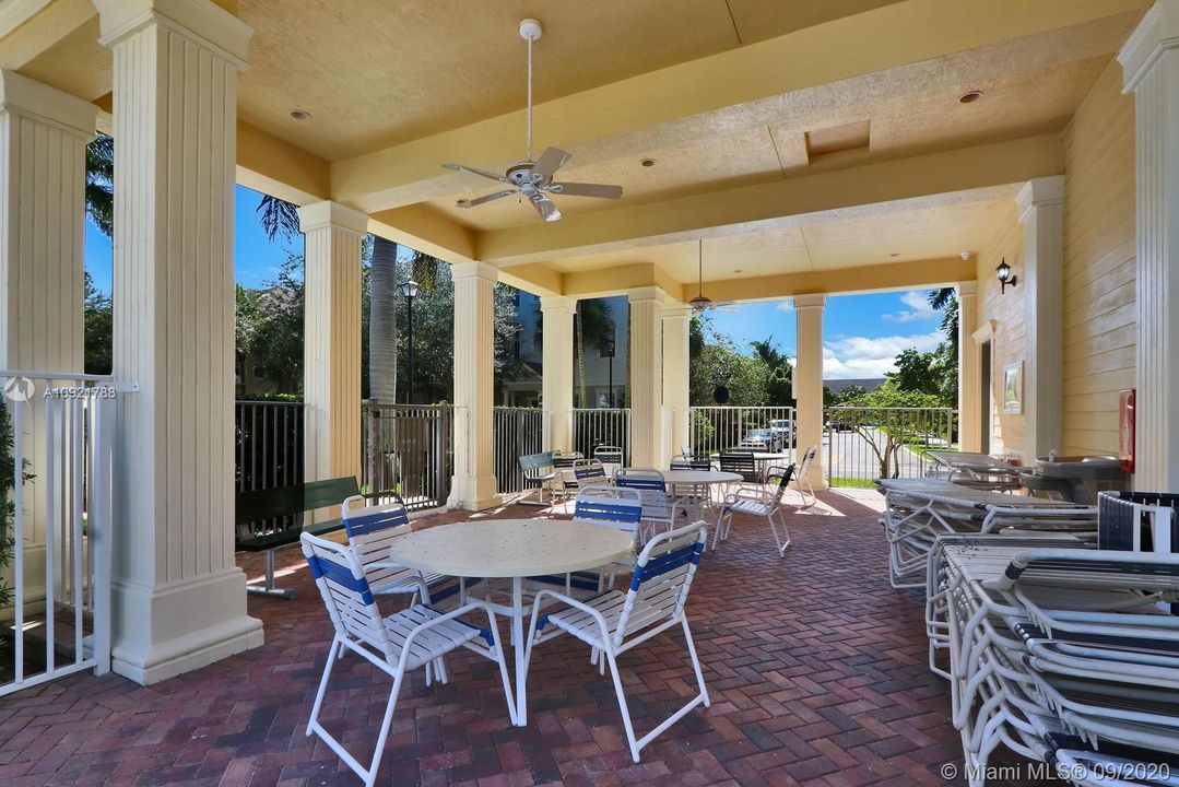 Community Pool #1 Patio