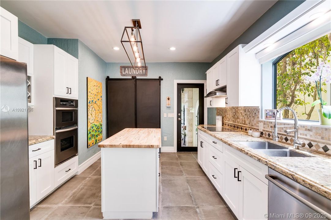 Newly updated kitchen