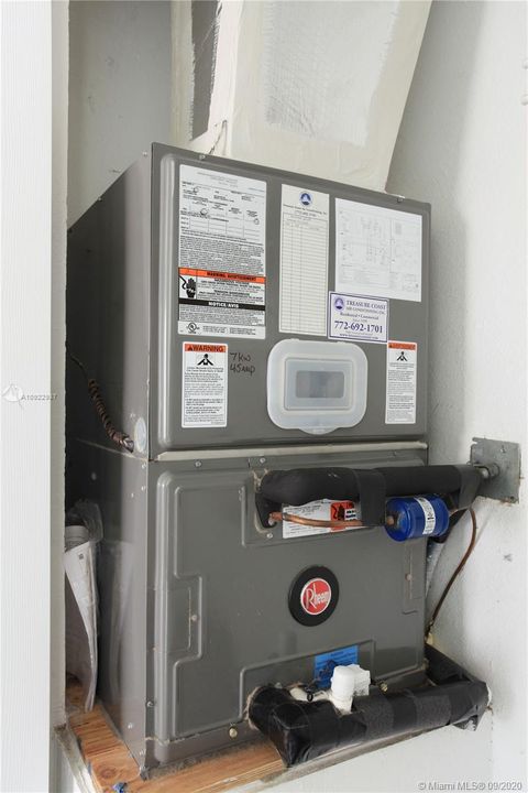 Newer Rheem A/C from 2019