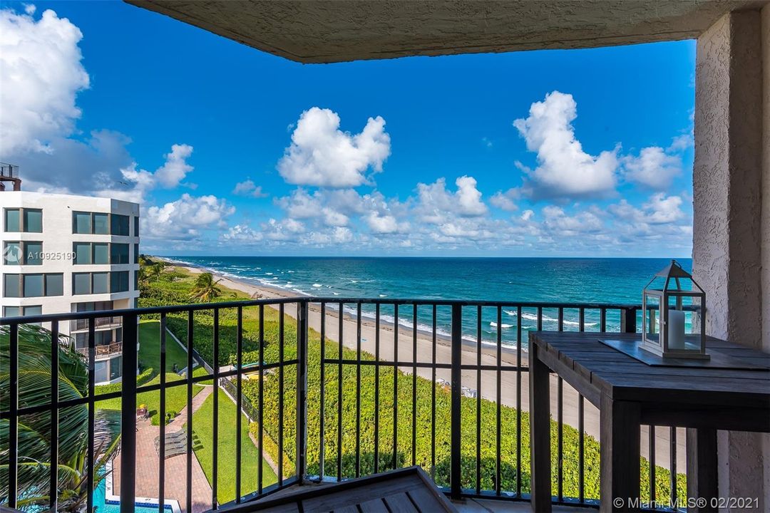 VIEW FROM BALCONY
