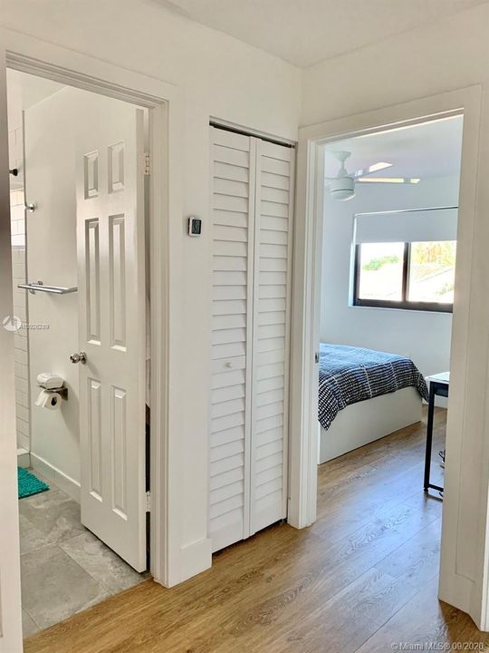Second floor hallway.