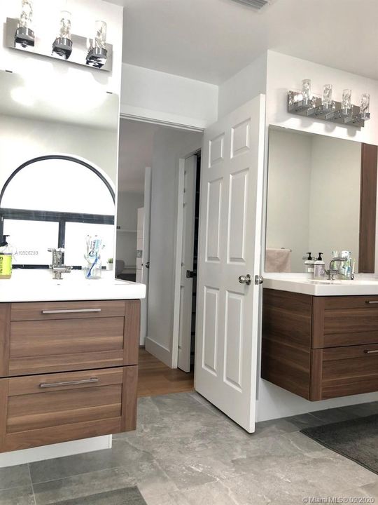 Master bathroom.