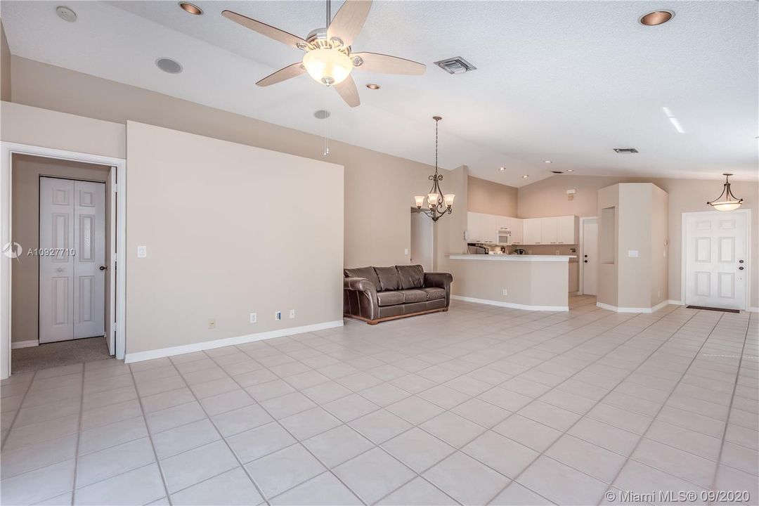 Great room living.