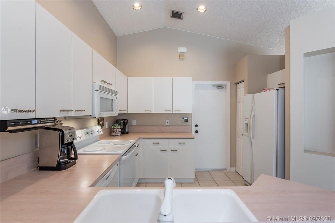 Plenty of storage and counter area
