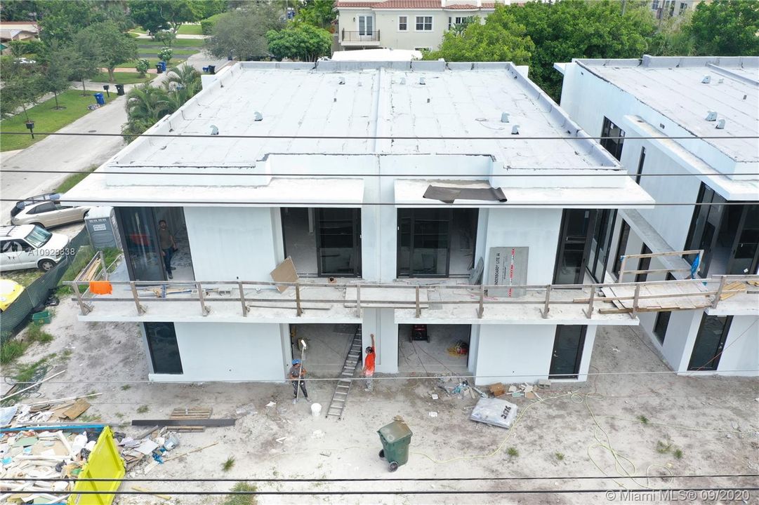 2516 Residences A (on the left) and B (right) as of Sept 15th