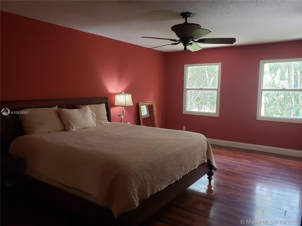 Large master bedroom.