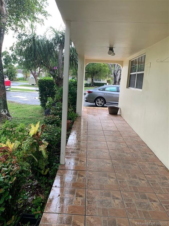 walk way from front door