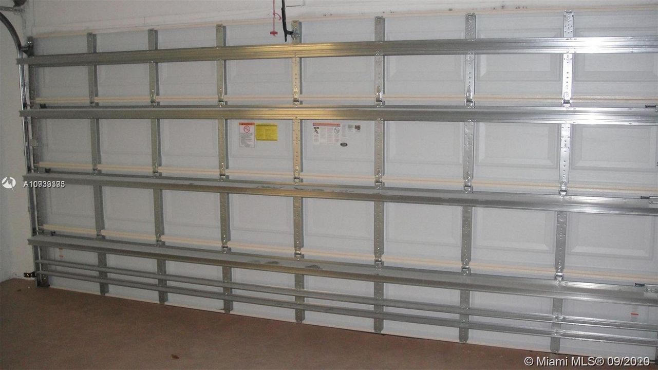 NEW HIGHEST RATED HURRICANE GARAGE DOOR.