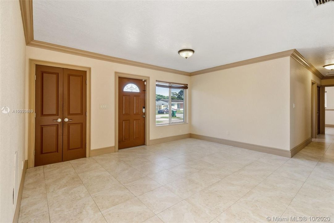 Spacious living area