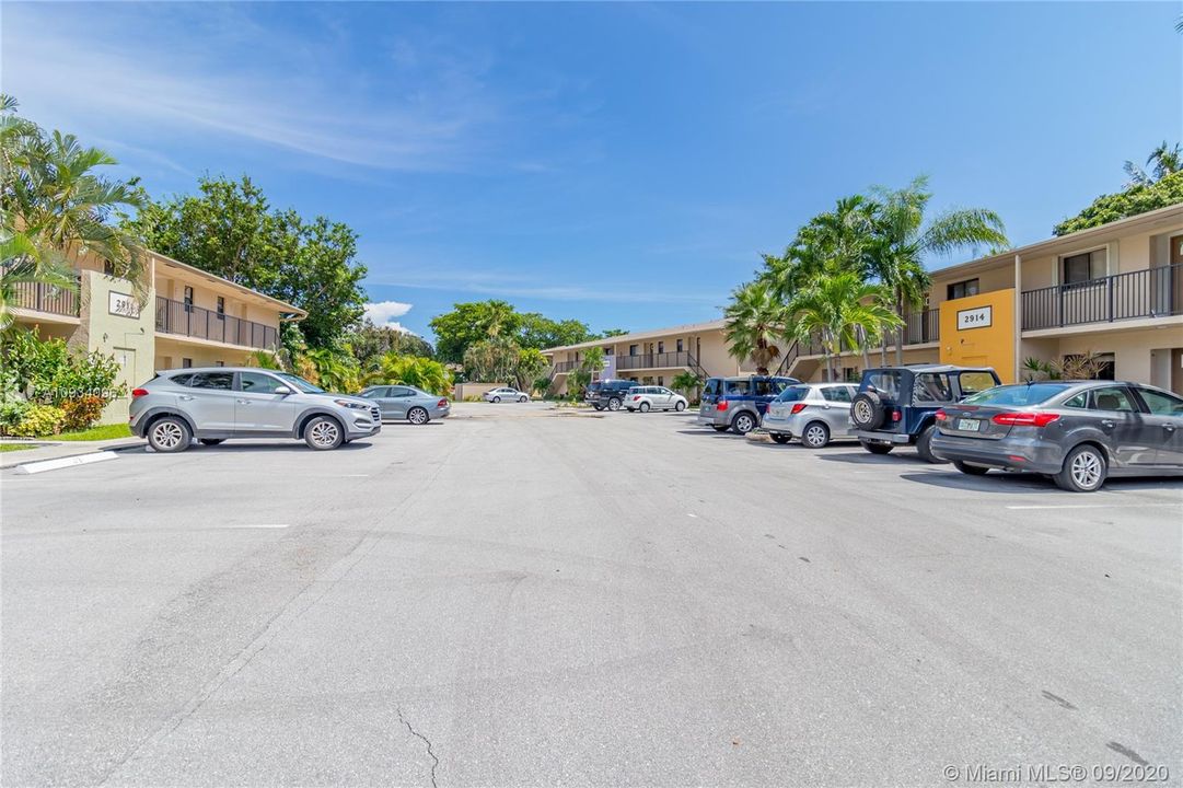 Private yet convenient condo complex