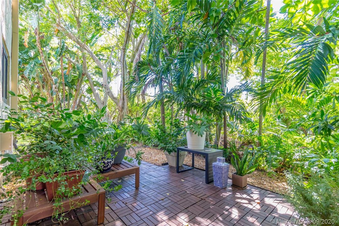 Private outdoor area