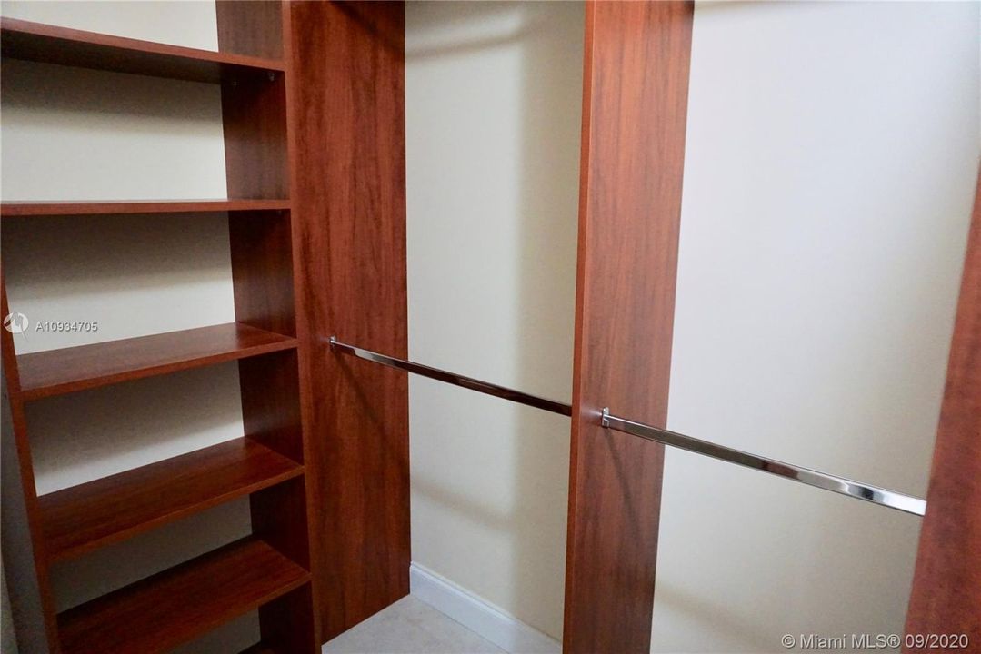 ALL CLOSETS AND PANTRY INCLUDE BUILT IN CABINETRY