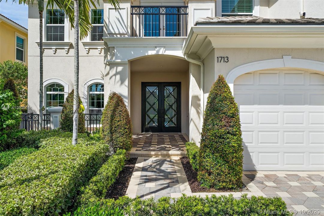 Exterior front door
