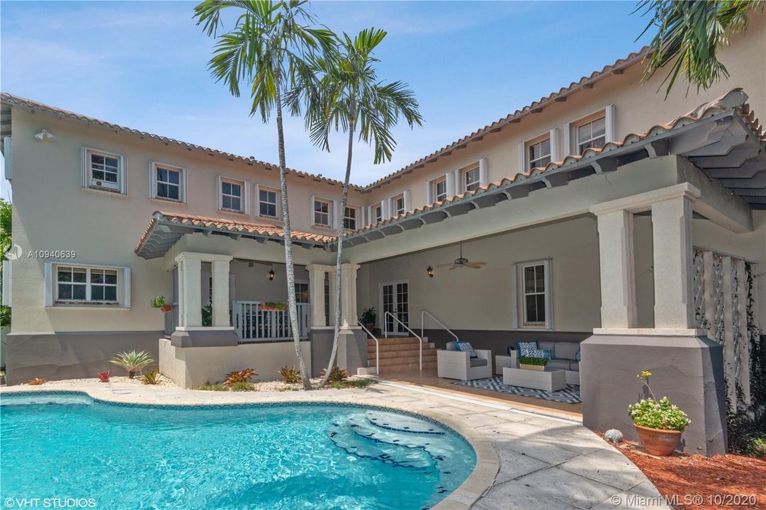 Pool and Double Level Terrace