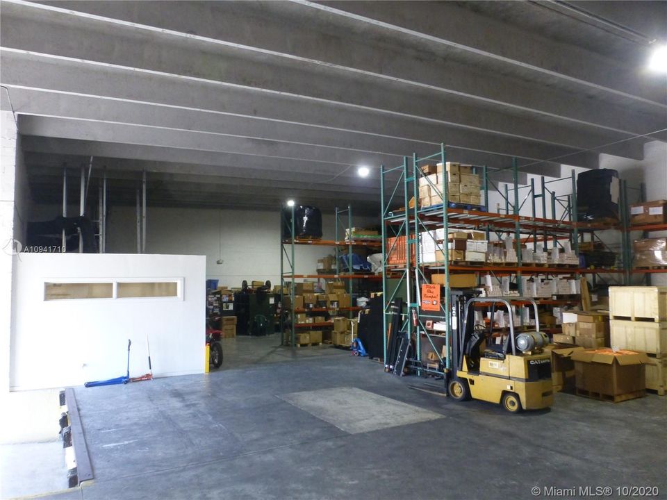 Warehouse has the best configuration, it's wide instead of deep allowing access