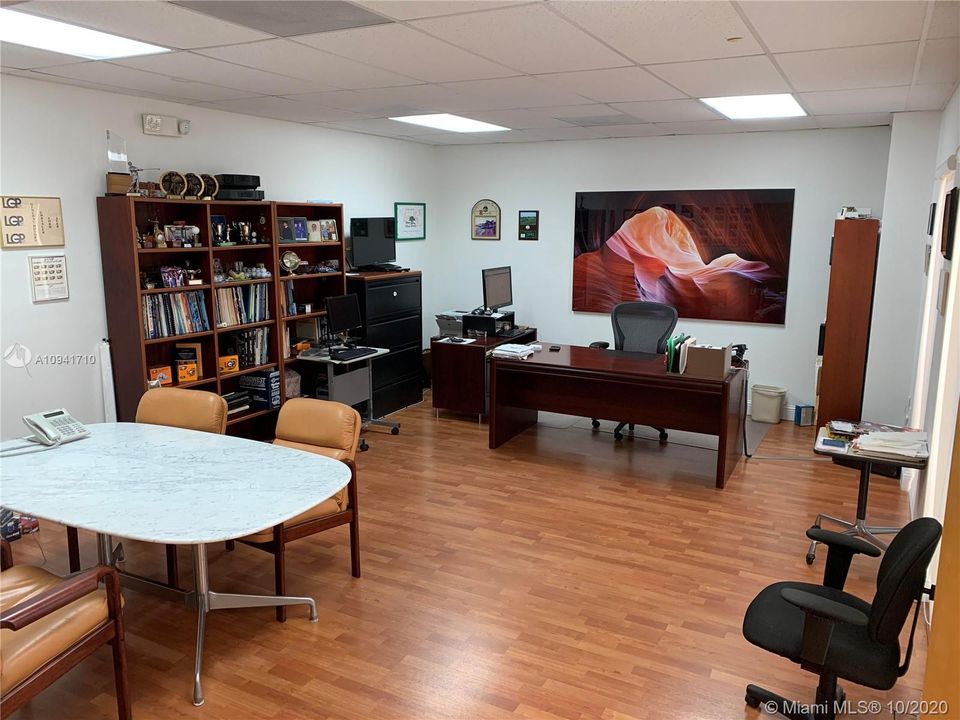 1,400 sq.ft. total office space.  Private Office #1