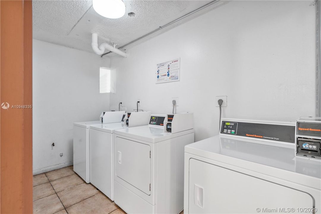 Laundry area