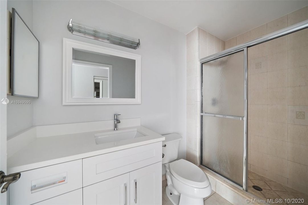 Master Bathroom with Walk In Shower