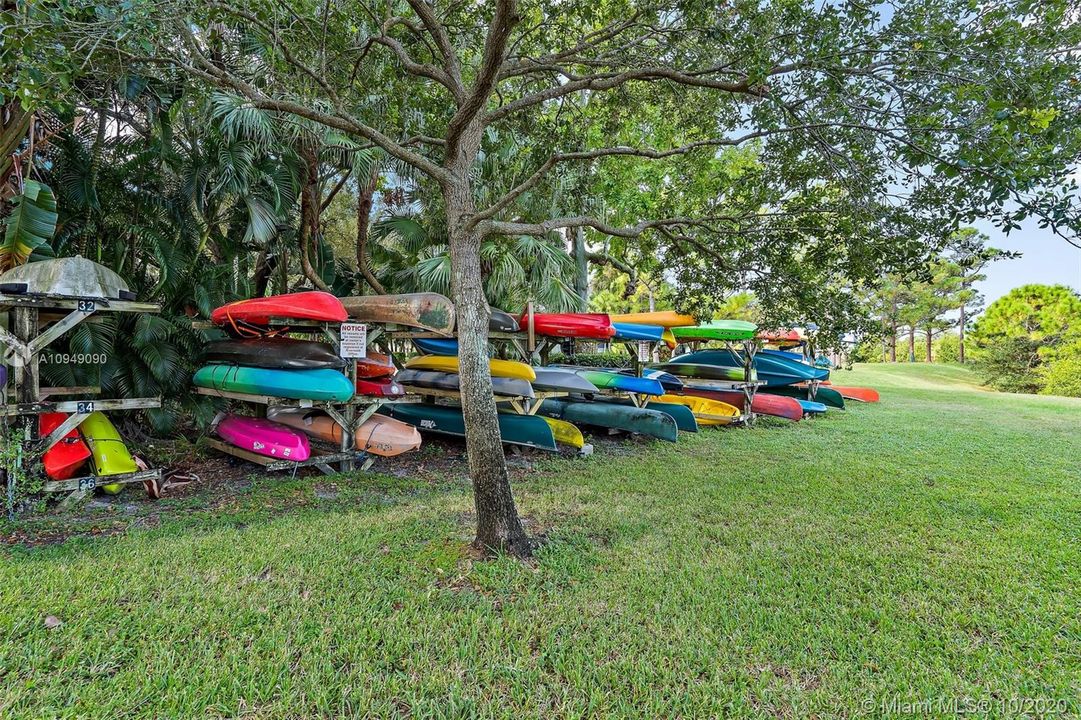 Kayak Storage