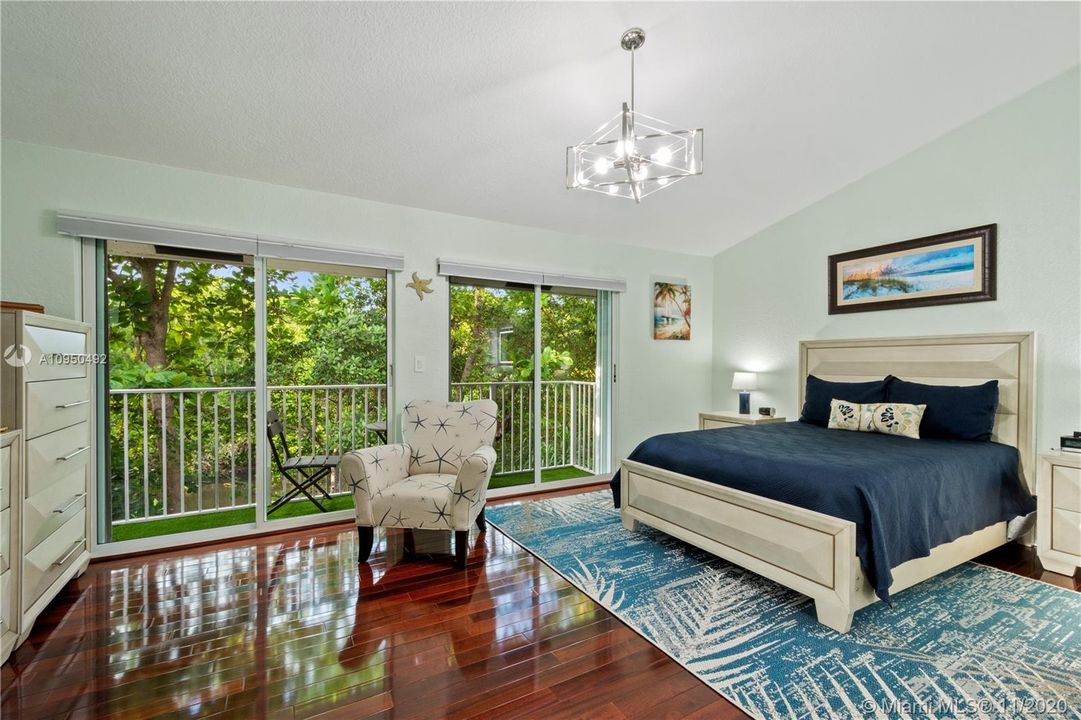 MASTER BEDROOM WITH A VIEW