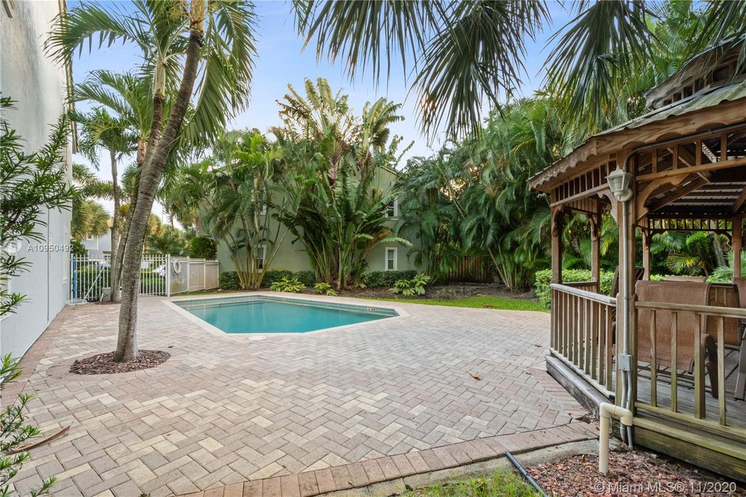 COMMUNITY POOL AND GAZEBO