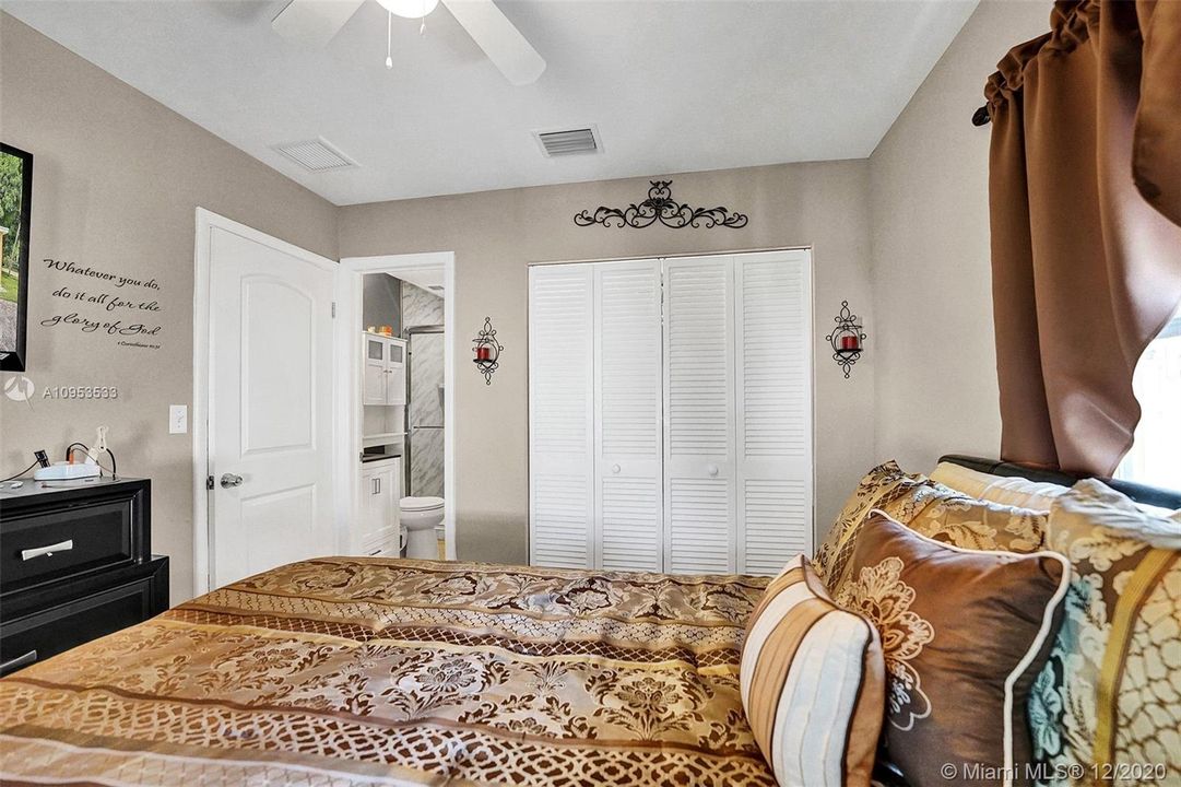 Owners Suite with Bathroom.