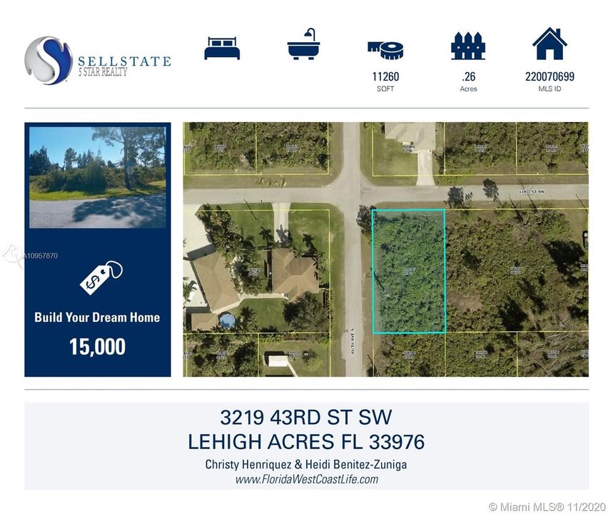 Recently Sold: $15,000 (0.25 acres)