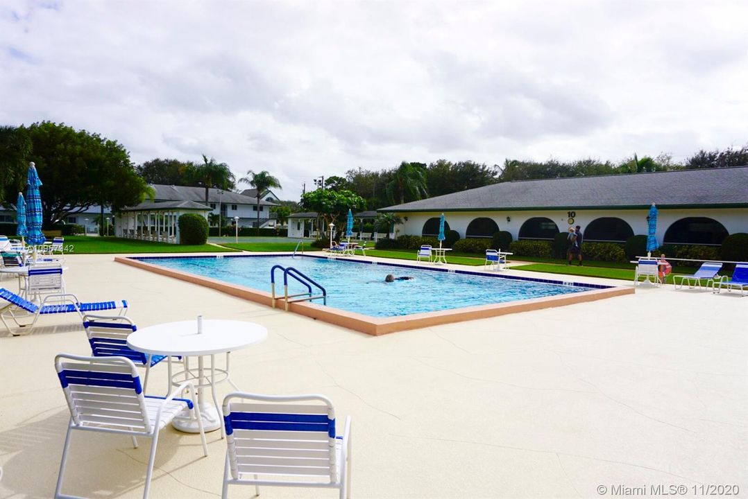 ONE of TWO HEATED POOLS