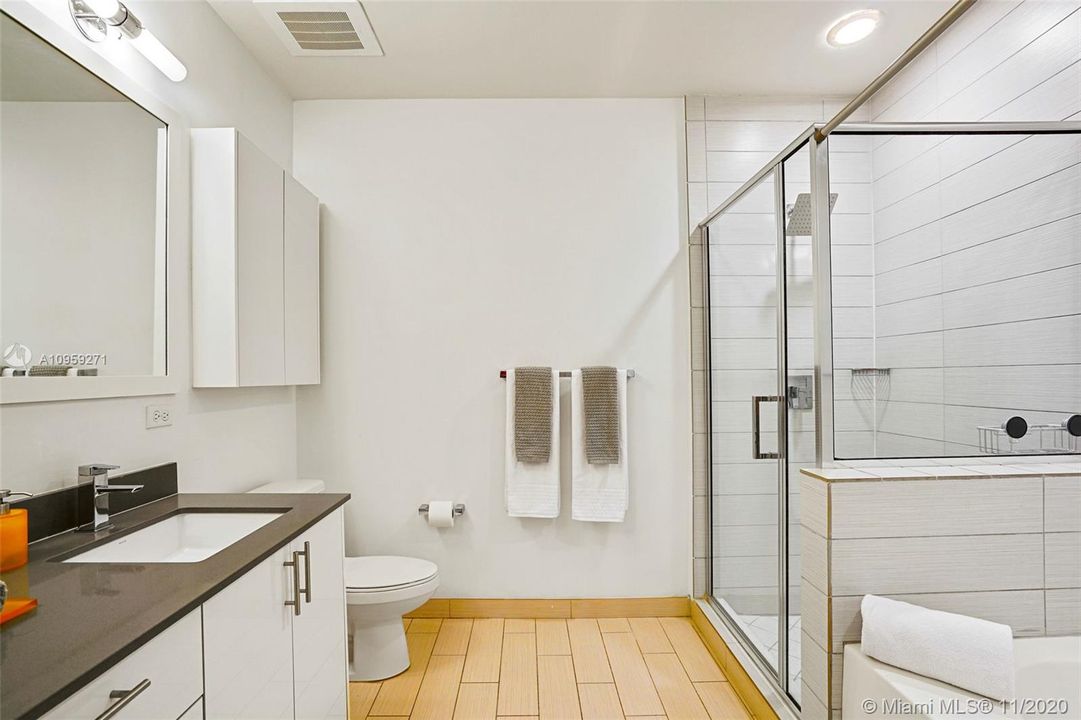 Master bathroom