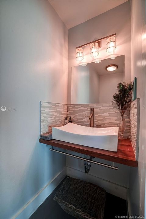 Half Bathroom  by Family Room